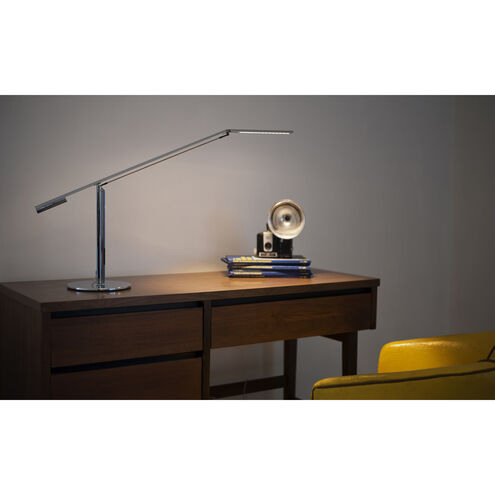 Equo 24.5 inch 6.00 watt Silver Desk Lamp Portable Light